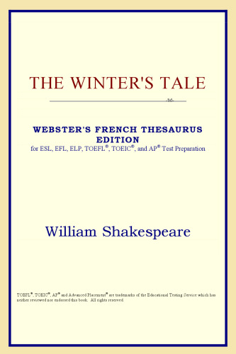 The Winter's Tale (Webster's French Thesaurus Edition)