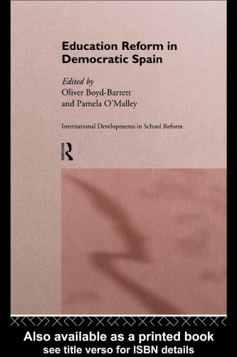 Education Reform in Democratic Spain