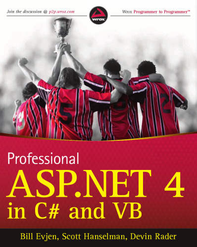 Professional ASP.NET 4 in C# and VB