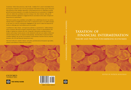 Taxation of Financial Intermediation: Theory and Practice for Emerging Economies