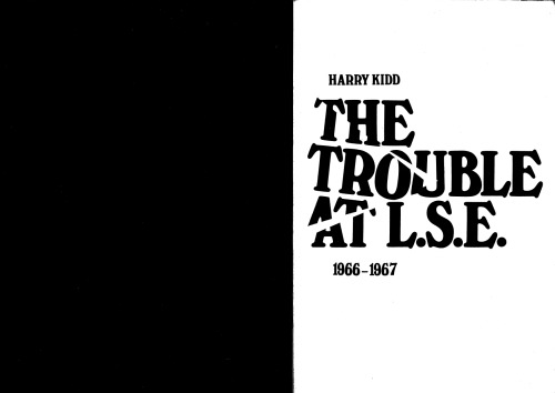 Trouble at London School of Economics, 1966-67