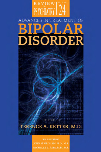 Advances in Treatment of Bipolar Disorder (Review of Psychiatry) (Review of Psychiatry)