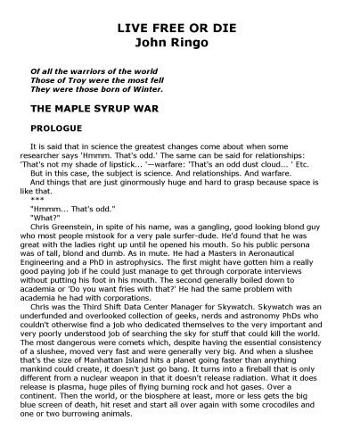 Live Free or Die (Troy Rising)