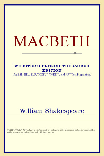 Macbeth (Webster's French Thesaurus Edition)