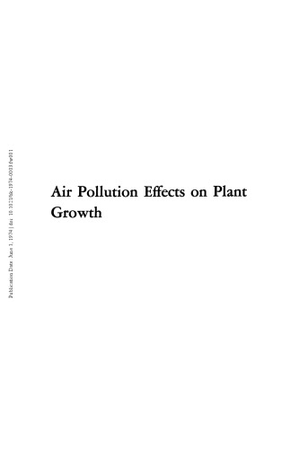 Air Pollution Effects on Plant Growth
