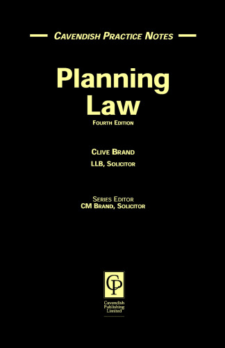 Practice Notes on Planning Law (Practice Notes)