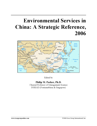 Environmental Services in China: A Strategic Reference, 2006