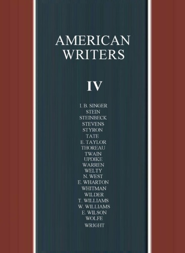 AMERICAN WRITERS, Volume 4