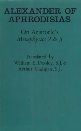 On Aristotle's Metaphysics 2 & 3