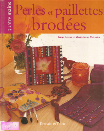 Perles et paillettes brodées