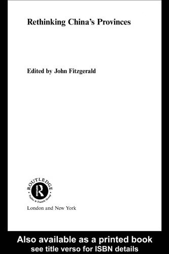 Rethinking China's Provinces