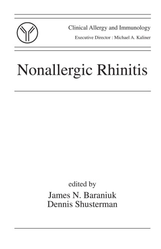 Nonallergic Rhinitis (Clinical Allergy and Immunology)