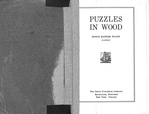 Puzzles in Wood