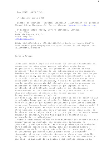 Los ovnis ¡vaya timo!