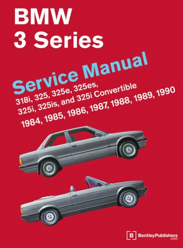Bentley BMW E30 service manual