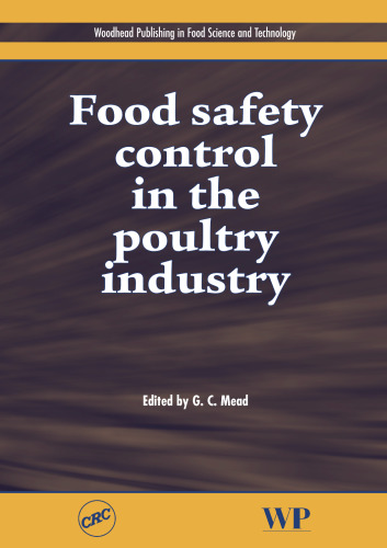 Food Safety Control in the Poultry Industry (Woodhead Publishing in Food Science and Technology)