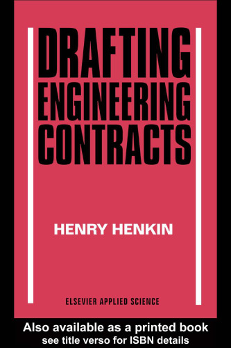 Drafting Engineering Contracts