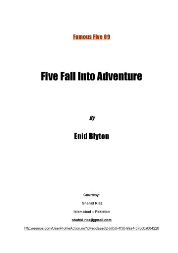 Five Fall into Adventure (Famous Five)