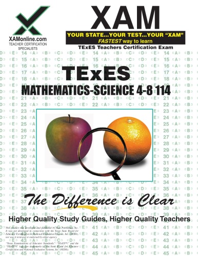 TExES Mathematics-Science 4-8 114 Teacher Certification Test Prep Study Guide, 2nd Edition (XAM TEXES)