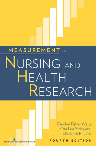 Measurement in Nursing and Health Research, Fourth Edition