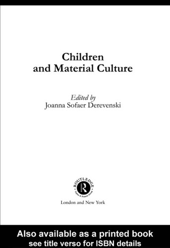 Children and Material Culture