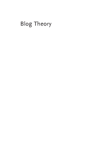 Blog Theory: Feedback and Capture in the Circuits of Drive