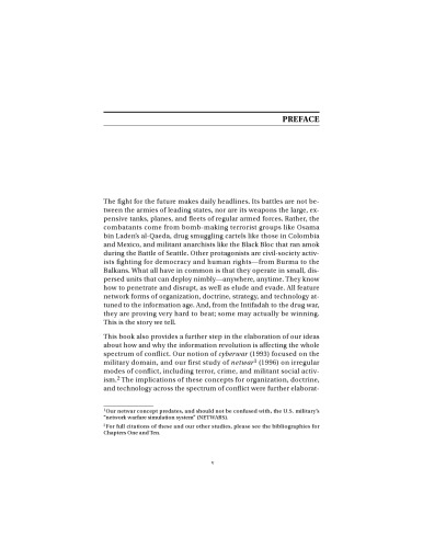 Networks and Netwars : The Future of Terror, Crime, and Militancy