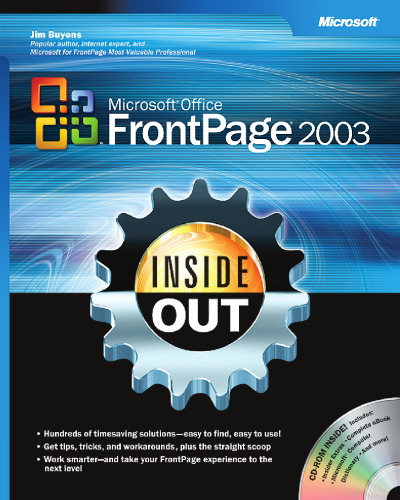 Microsoft Office FrontPage 2003 inside out