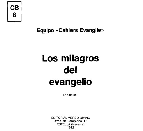 Los Milagros del Evangelio