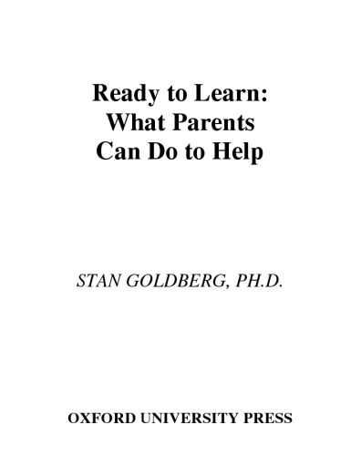 Ready to Learn: How to Help Your Preschooler Succeed