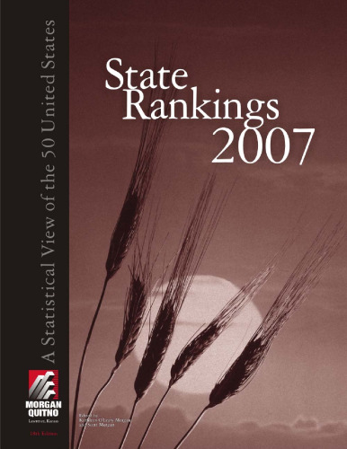 State Rankings 2007: A Statistical View of the 50 United States (State Rankings)