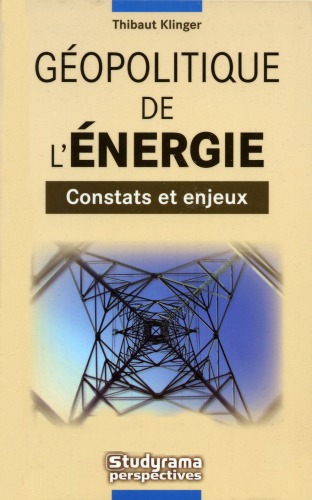 Géopolitique de l'Energie