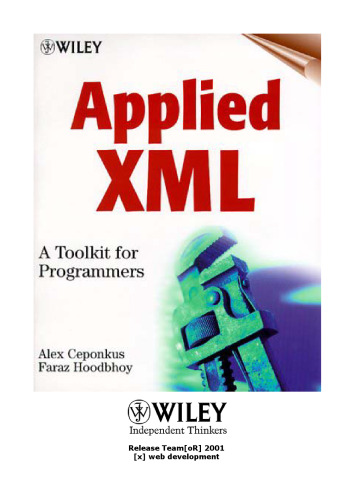 Applied XML: a toolkit for programmers