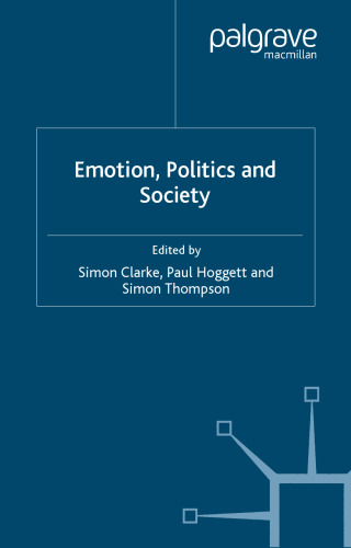 Emotion, Politics and Society