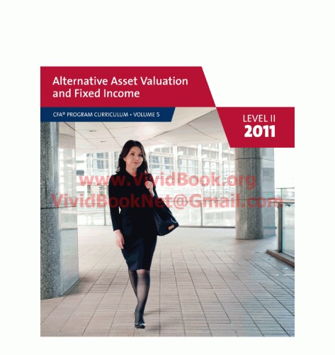 2011 CFA Program Curriculum: Level 2, Volume 5