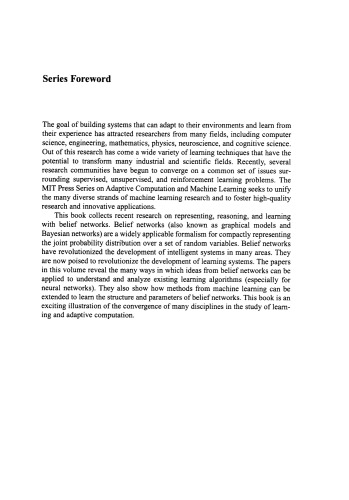 Learning in Graphical Models (Adaptive Computation and Machine Learning)