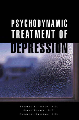 Psychodynamic Treatment of Depression