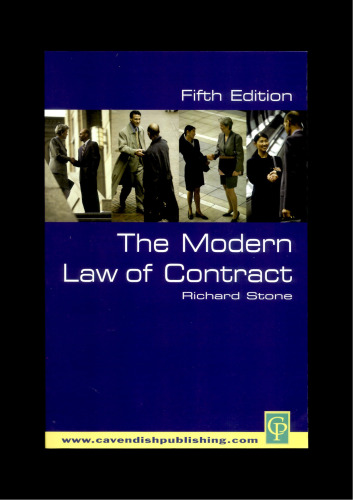 The Modern Law Of Contract, 5th edition