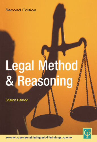 Legal Method and Reasoning (2nd edition)
