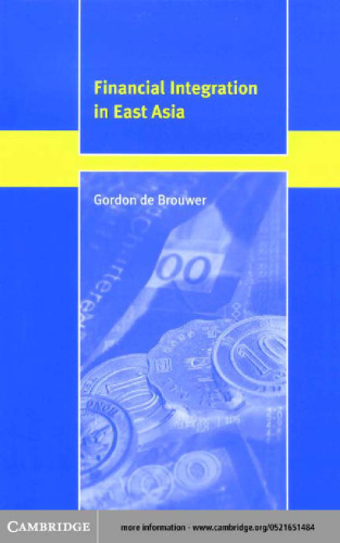 Financial Integration in East Asia (Trade and Development)