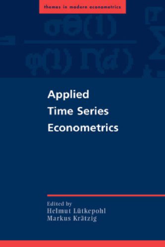 Applied Time Series Econometrics (Themes in Modern Econometrics)