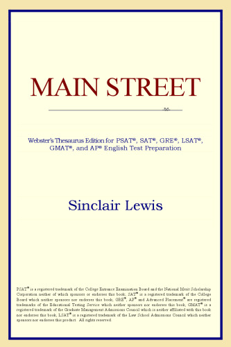 Main Street (Webster's Thesaurus Edition)