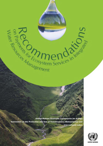 Recommendations on Payments for Ecosystem Services in Integrated Water Resources Management