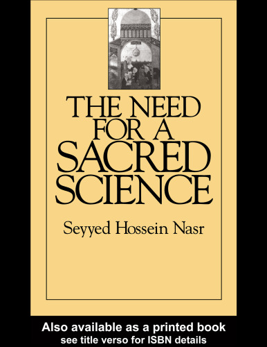 The Need for a Sacred Science