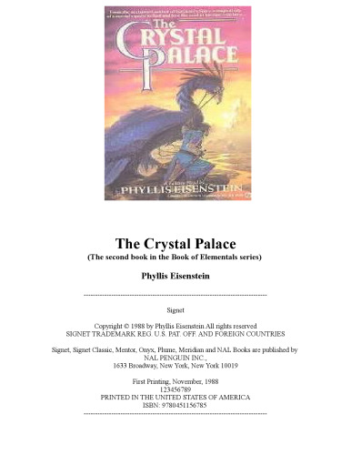 The Crystal Palace (The second book in the Book of Elementals series)