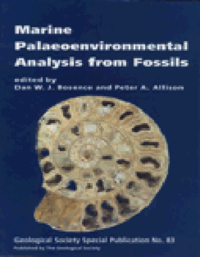 Marine Palaeoenvironmental Analysis from Fossils (Geological Society Special Publications)