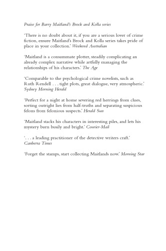 No Trace: A Brock and Kolla Mystery (Brock and Kolla Mysteries)