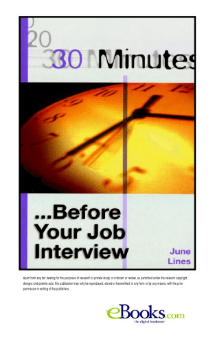 30 Minutes Before a Job Interview (30 Minutes Series)