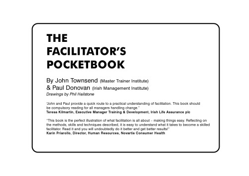 Facilitator's Pocketbook
