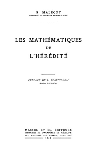 Les mathématiques de l'hérédité